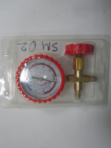 Коллектор одновентильный SM-02H высокое давление (R-12, 22, 134,404)